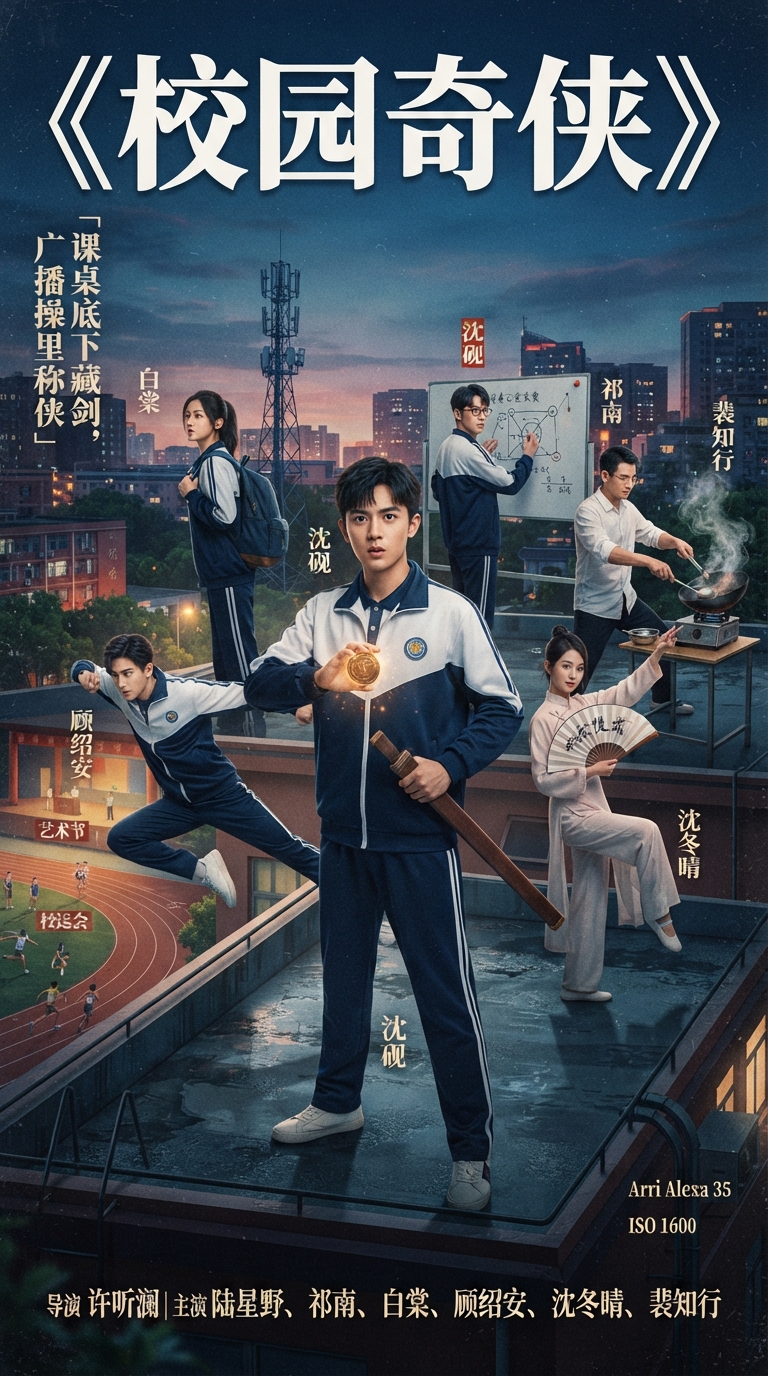 《校园奇侠》海报